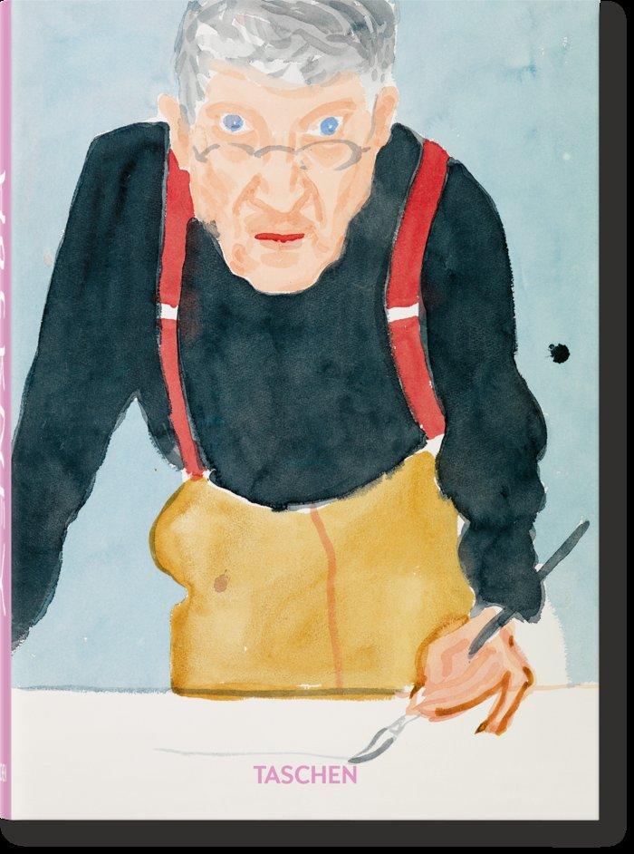 Vorderes Coverbild David Hockney. A Chronology. 40th Ed.