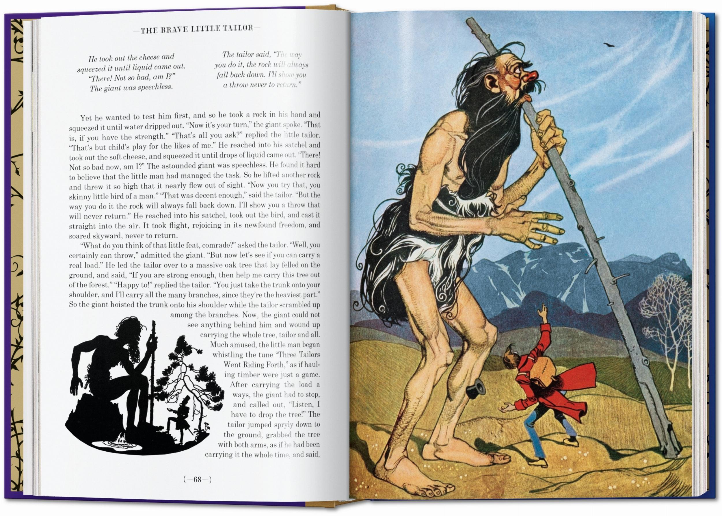 Beispielinhalt (Bild) Die Märchen von Grimm & Andersen 2 in 1. 40th Ed.