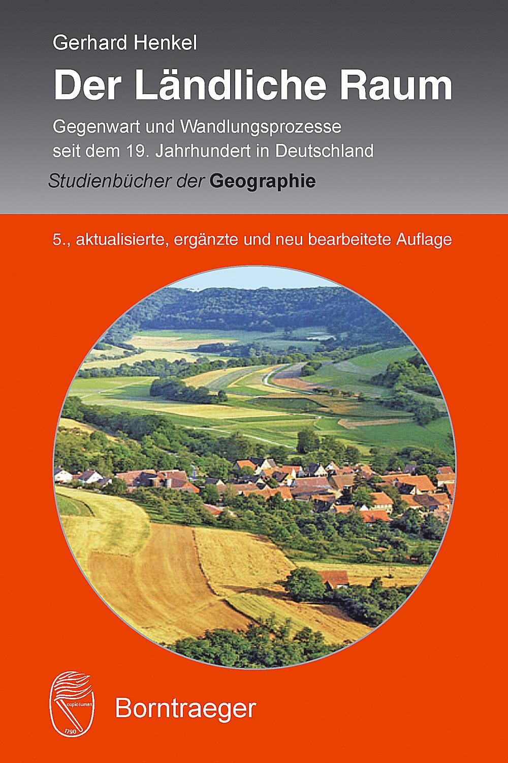 Vorderes Coverbild Der Ländliche Raum