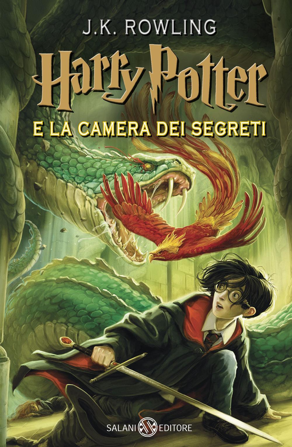 Vorderes Coverbild Harry Potter 02 e la camera dei segreti