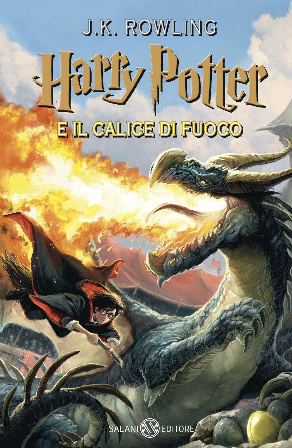 Vorderes Coverbild Harry Potter 04 e il calice di fuoco