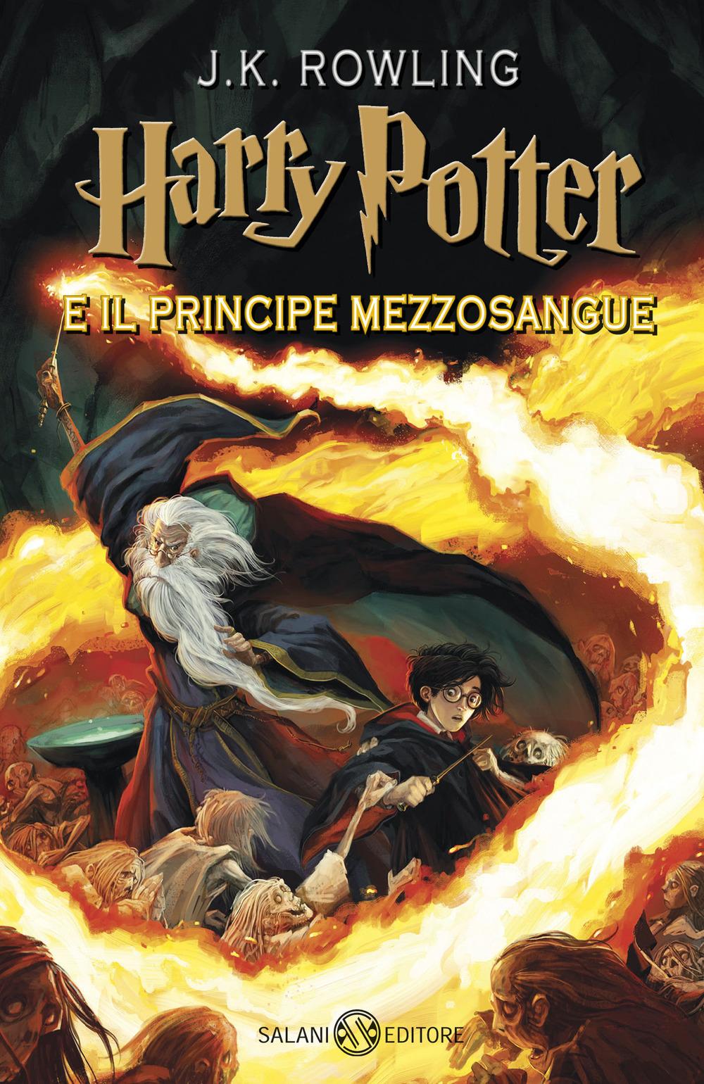 Vorderes Coverbild Harry Potter 06 e il principe mezzosangue