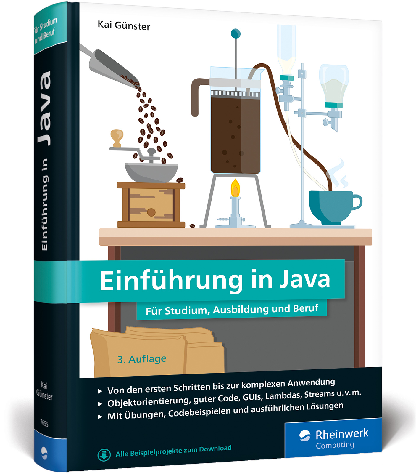 Vorderes Coverbild Einführung in Java