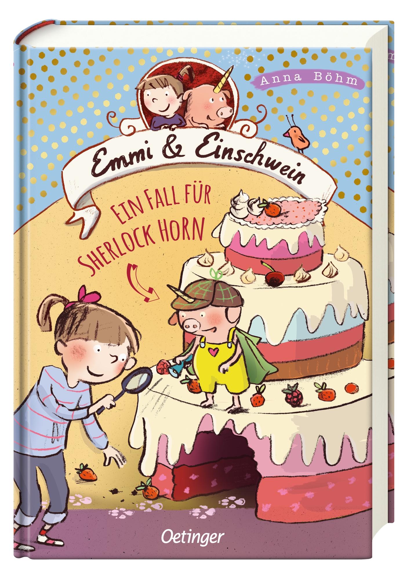 Beispielinhalt (Bild) Emmi & Einschwein 5. Ein Fall für Sherlock Horn!