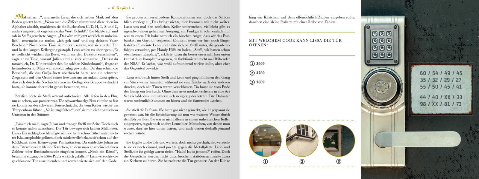 Beispielinhalt (Bild) Escape Room. Der Schatten des Raben