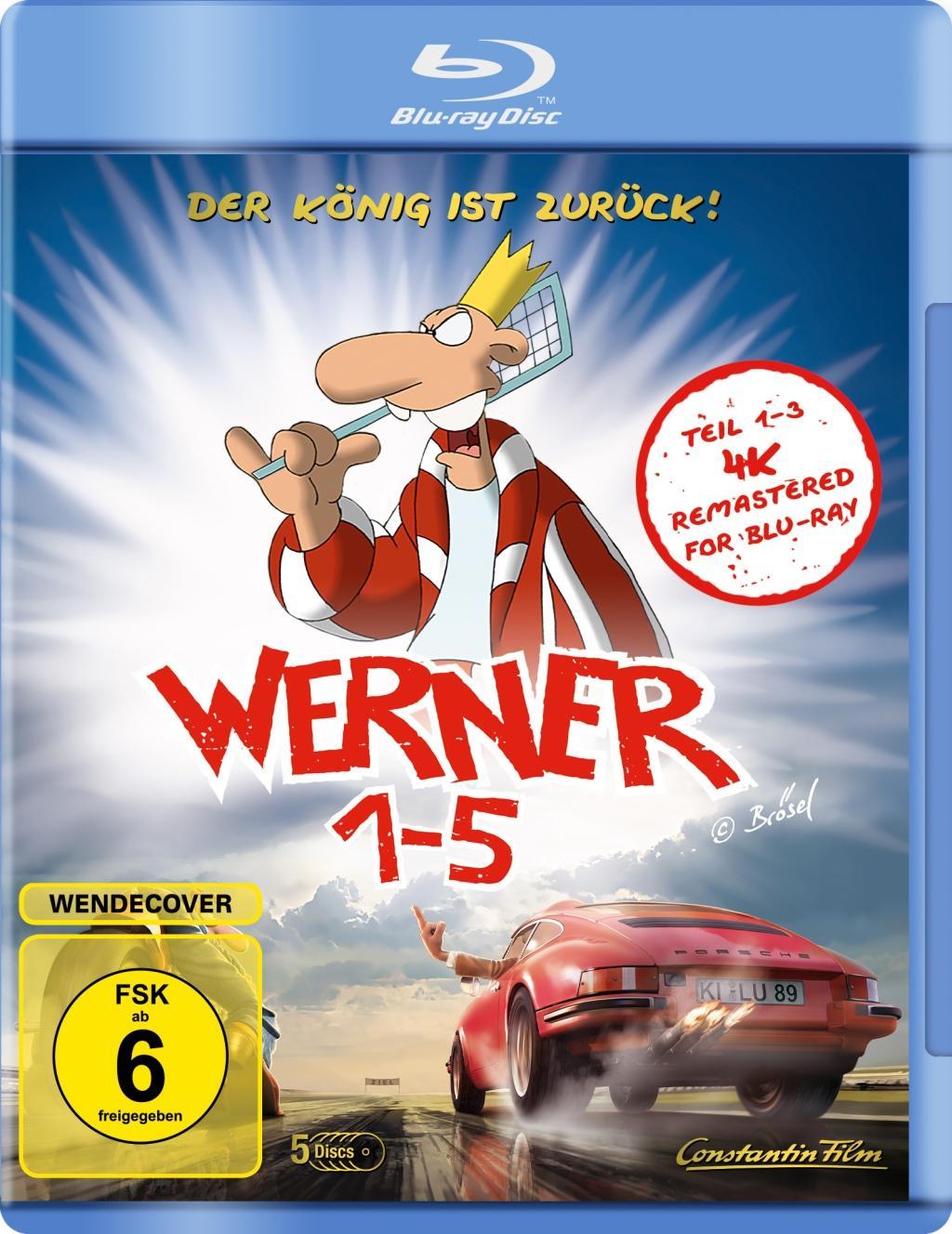 Vorderes Coverbild Werner 1-5 Königbox