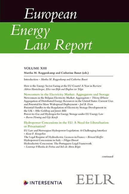 Vorderes Coverbild European Energy Law Report XIII