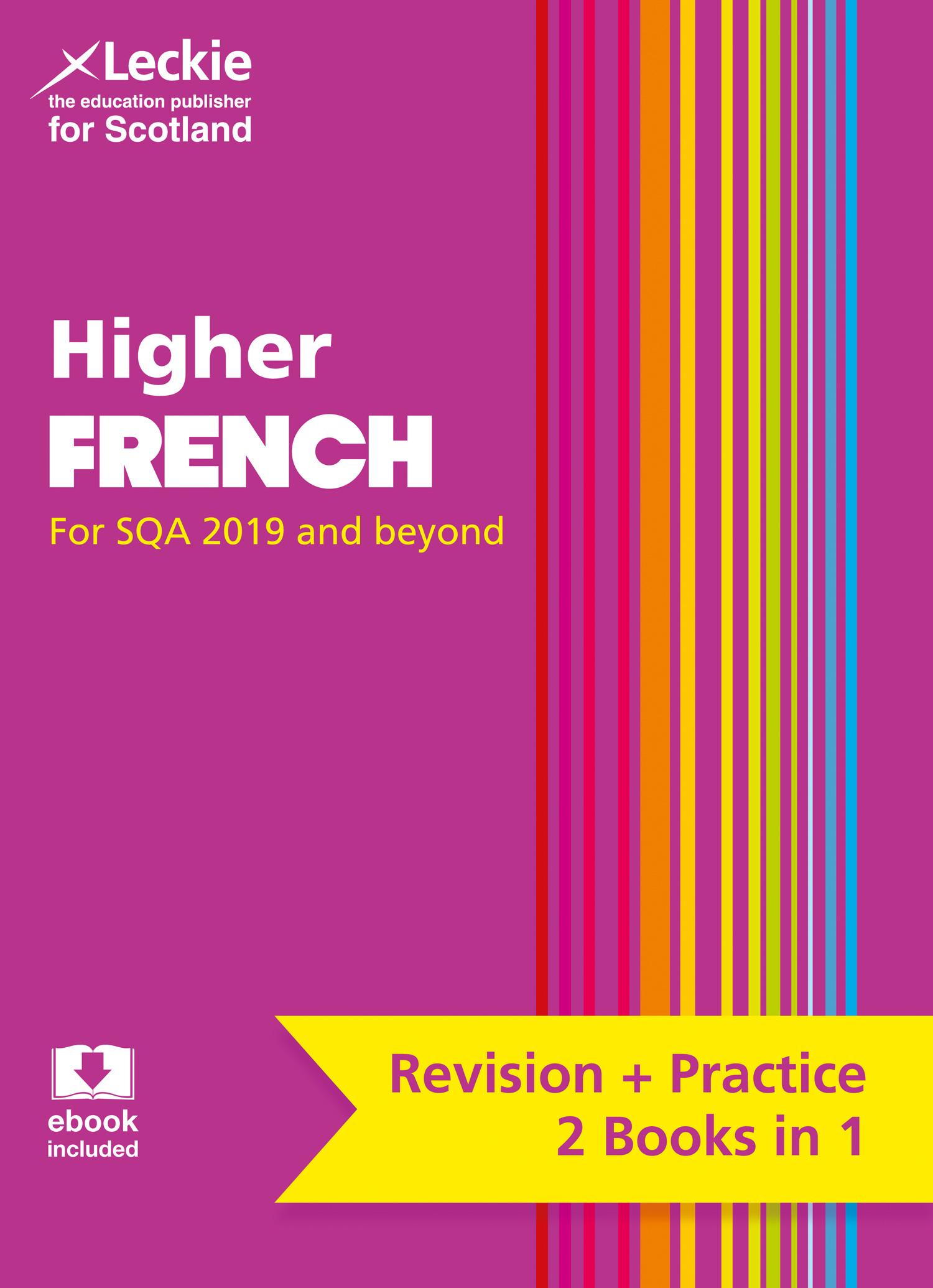 Vorderes Coverbild Complete Revision and Practice Sqa Exams - Higher French Complete Revision and Practice