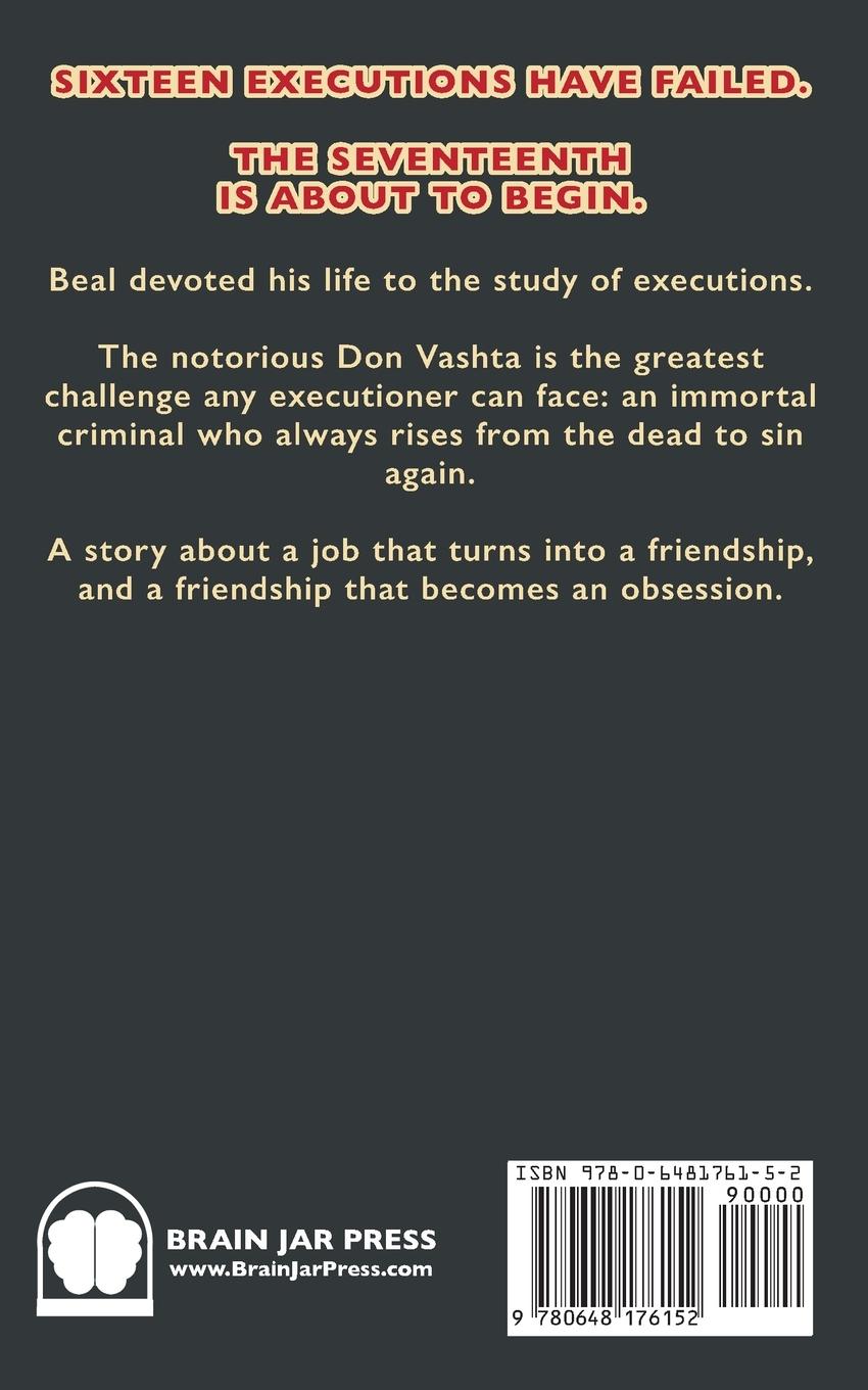Rückseitencover The Seventeen Executions of Signore Don Vashta