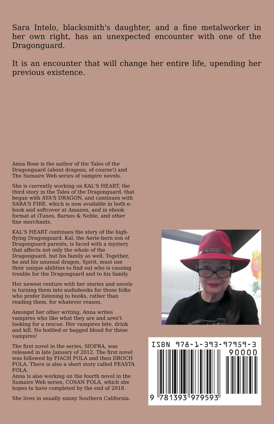 Rückseitencover Sara's Fire