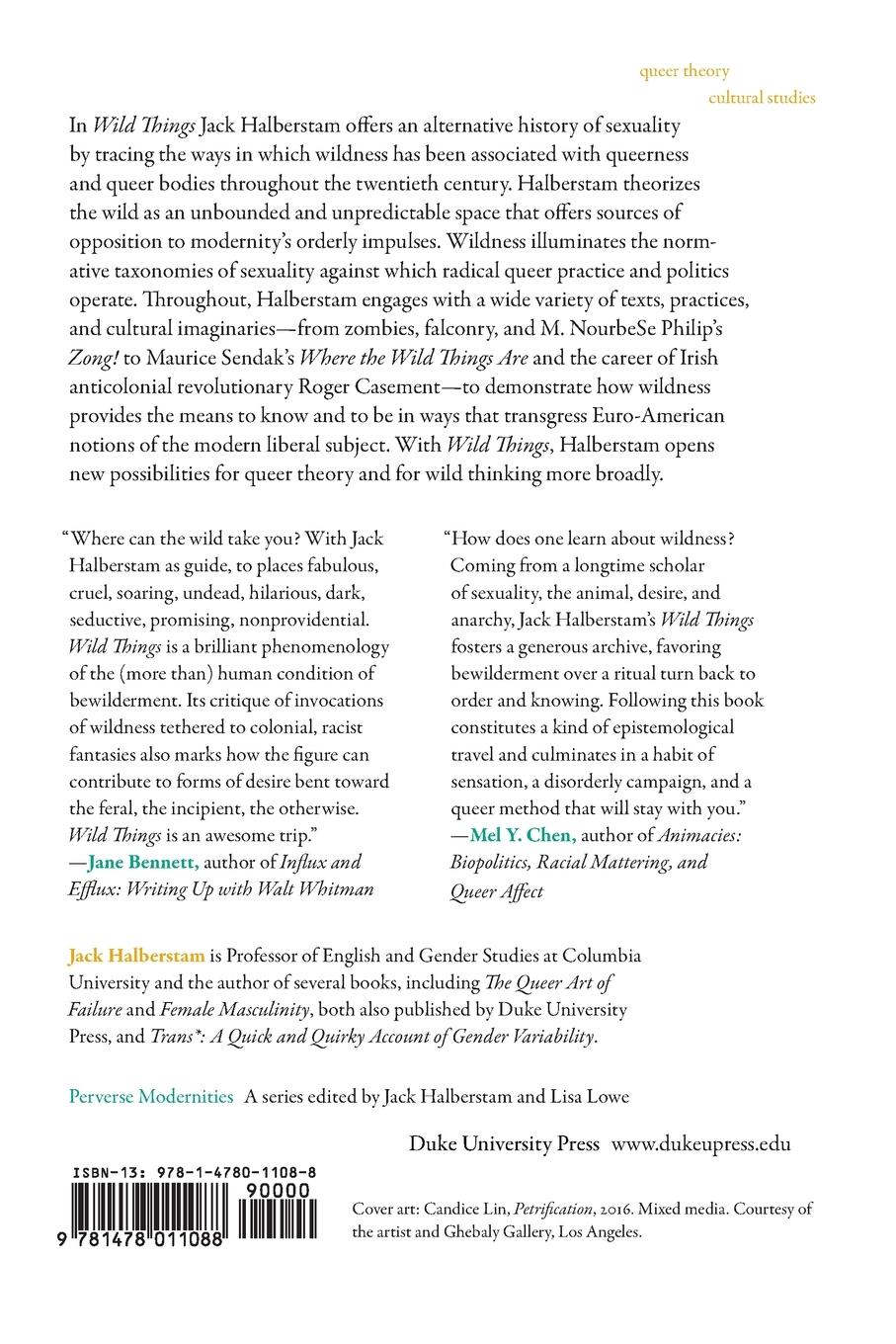 Rückseitencover Wild Things