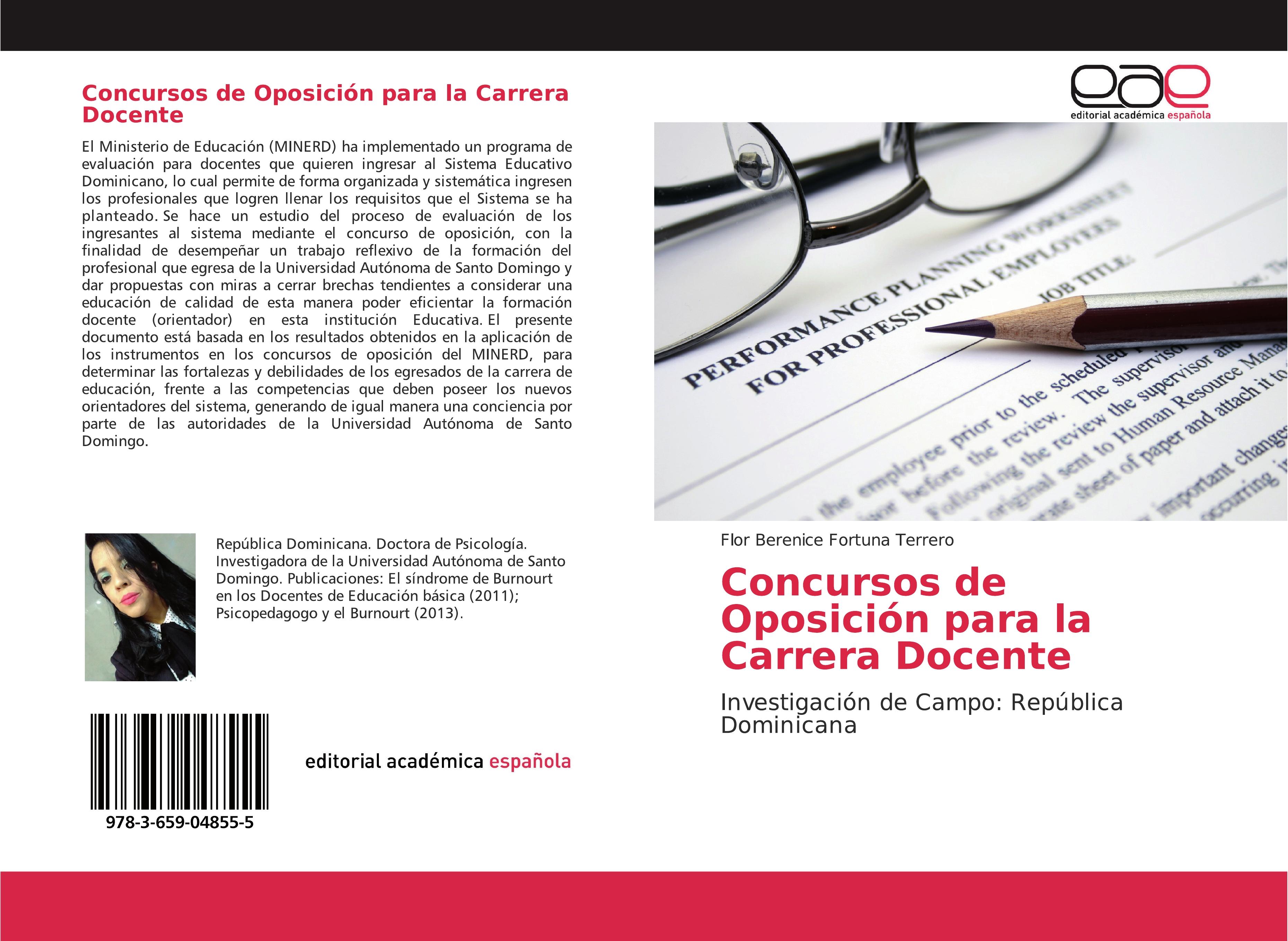 Vorderes Coverbild Concursos de Oposición para la Carrera Docente