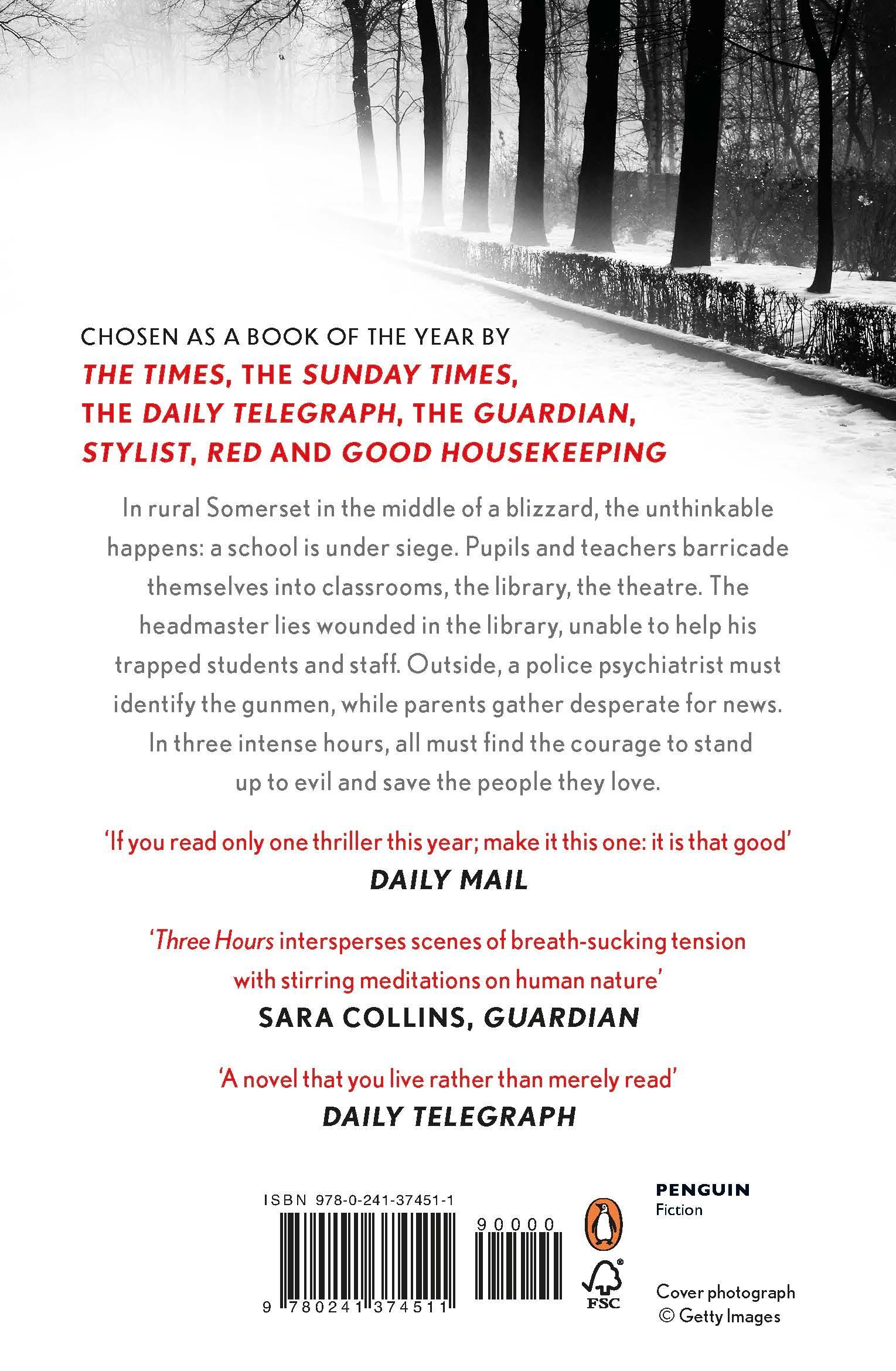 Rückseitencover Three Hours