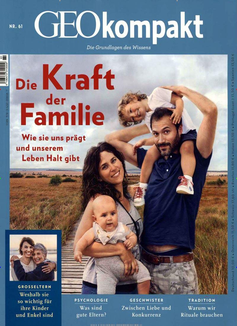 Vorderes Coverbild GEOkompakt / GEOkompakt 61/2019 - Die Kraft der Familie