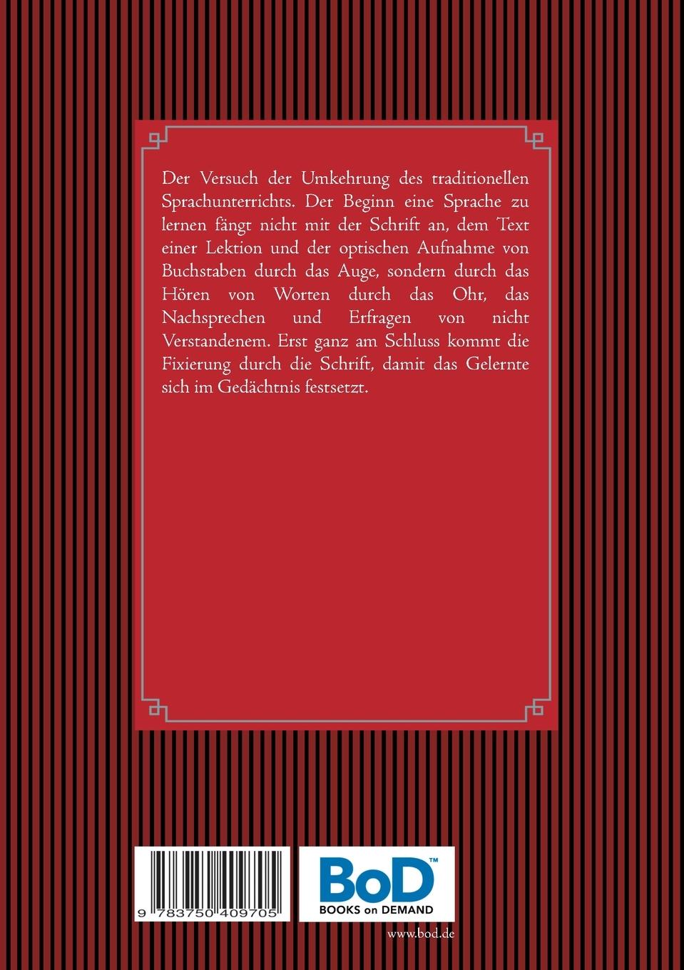 Rückseitencover Eine Französisch Stunde