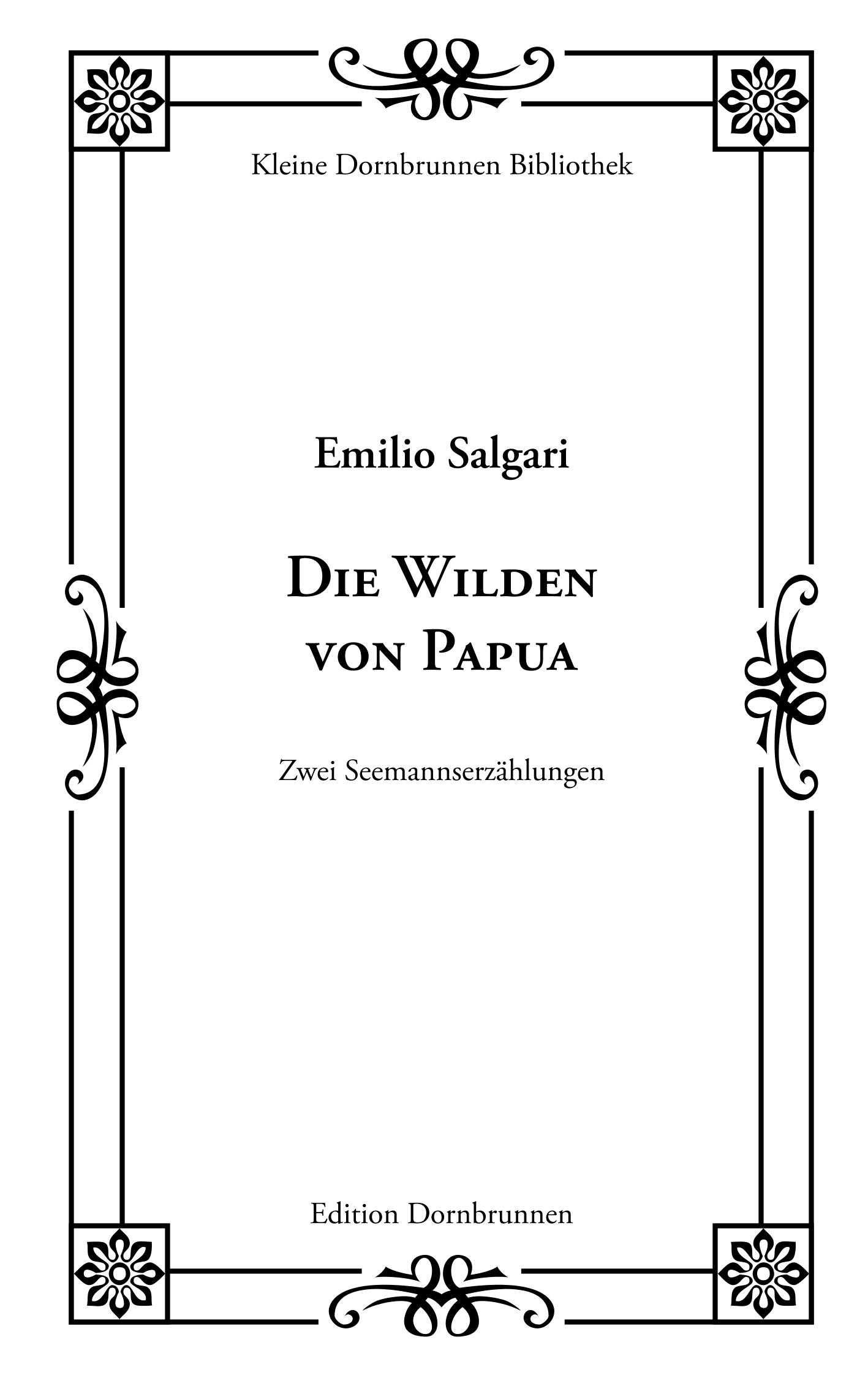 Vorderes Coverbild Die Wilden von Papua