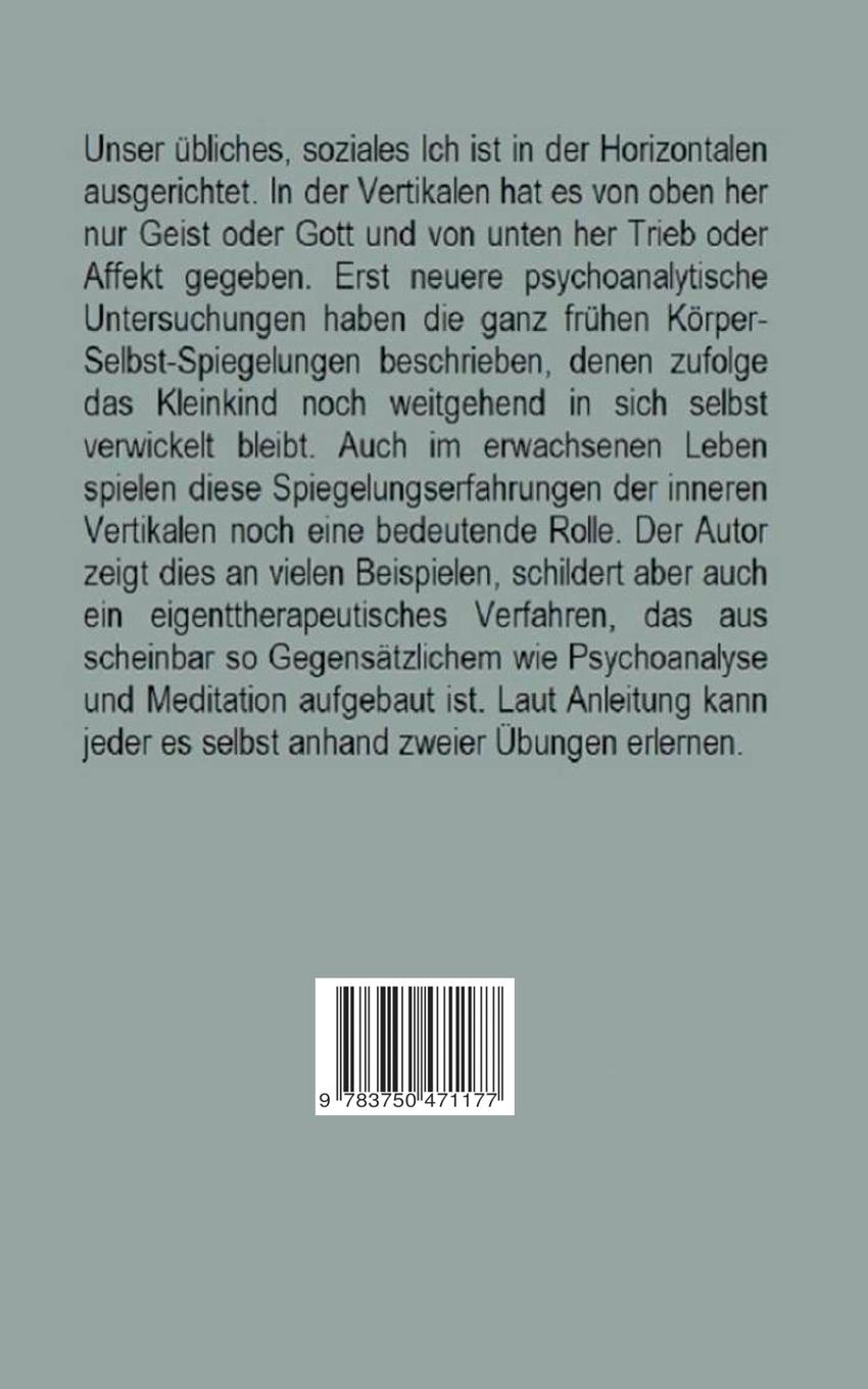 Rückseitencover Das vertikale Ich