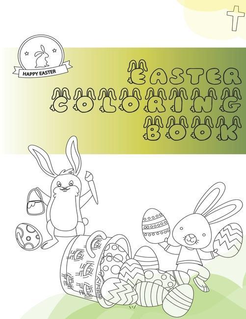 Vorderes Coverbild Easter Coloring Book: Adult Colouring Fun, Stress Relief Relaxation and Escape