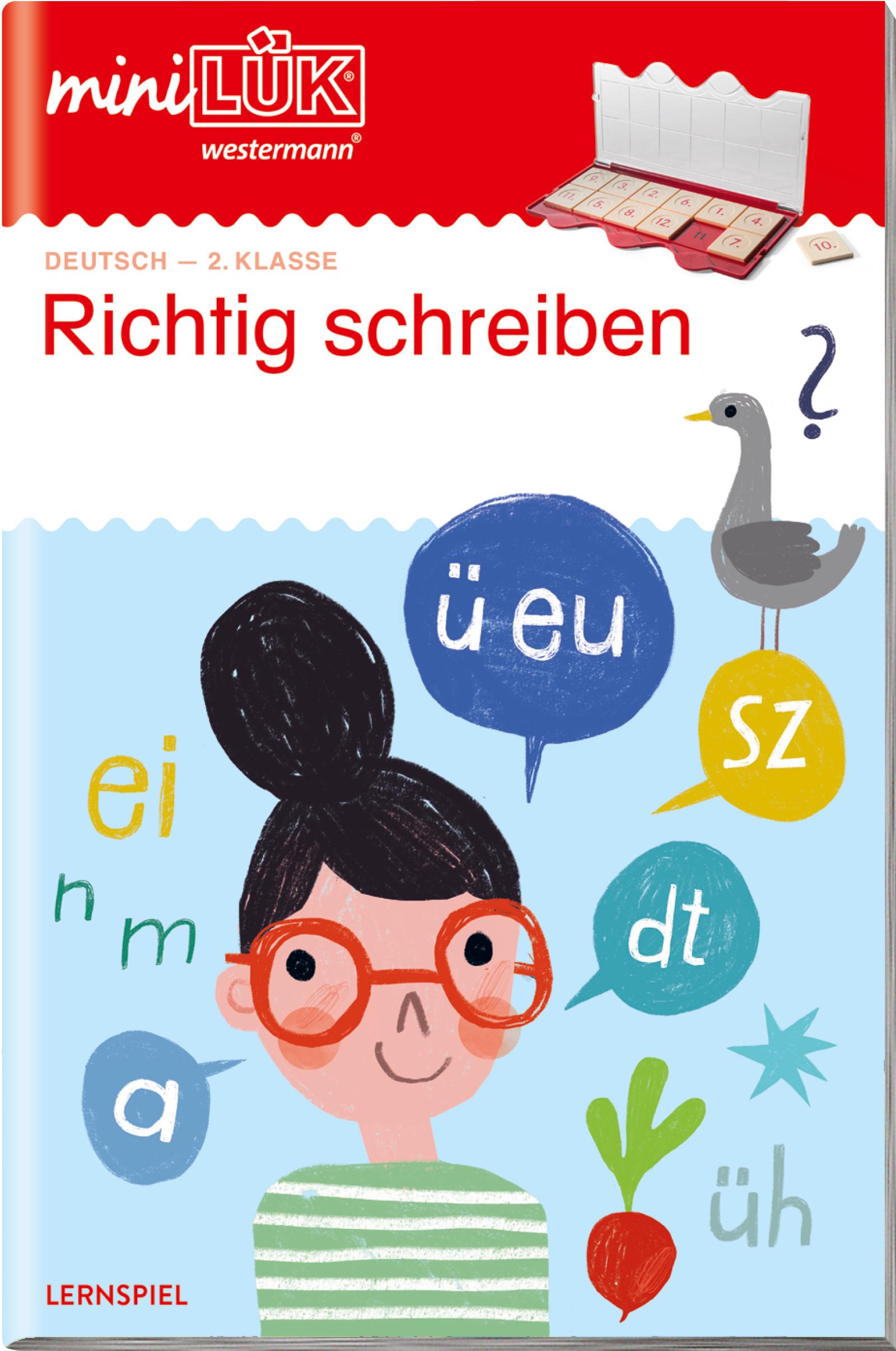 Vorderes Coverbild miniLÜK. 2. Klasse - Deutsch: Richtig schreiben