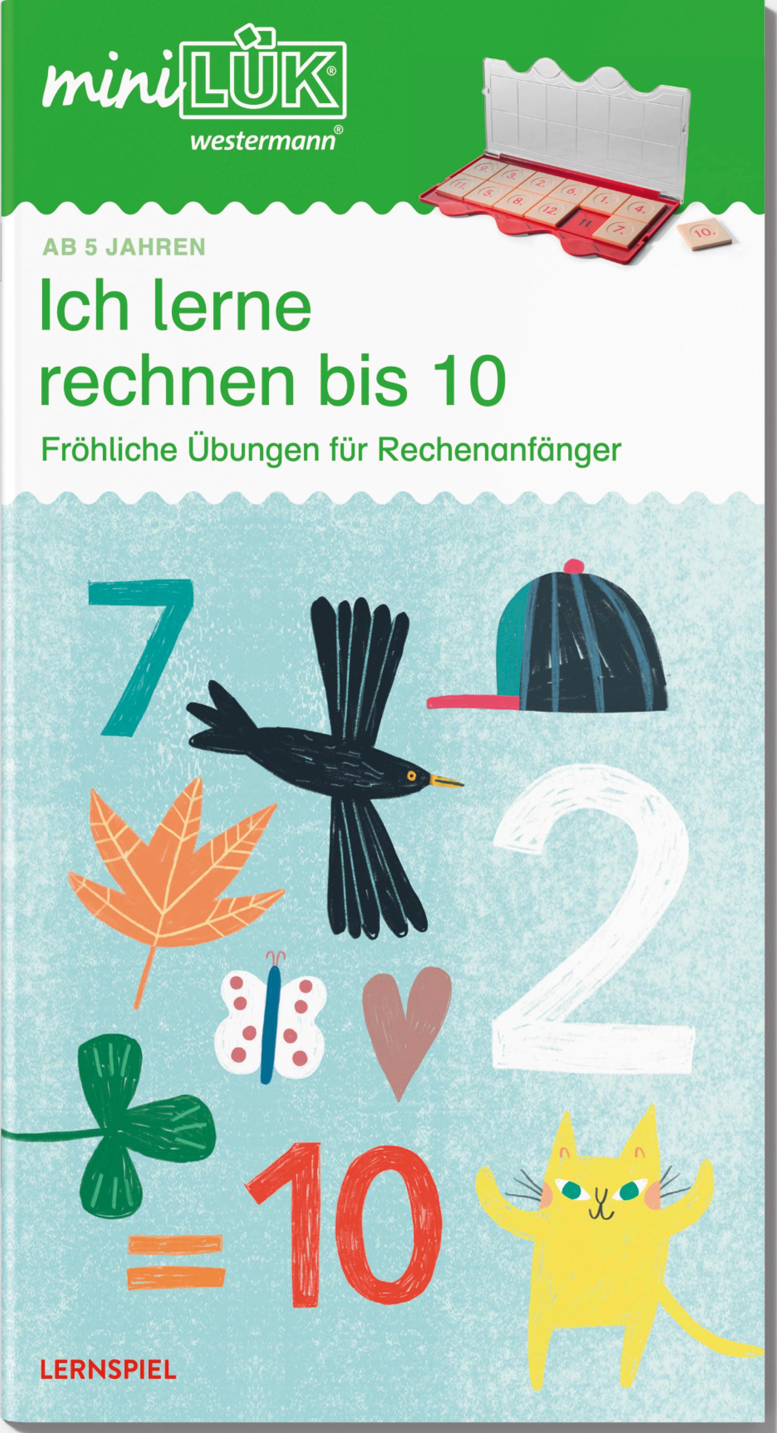 Vorderes Coverbild miniLÜK. Vorschule. 1. Klasse - Mathematik: Ich lerne rechnen bis 10