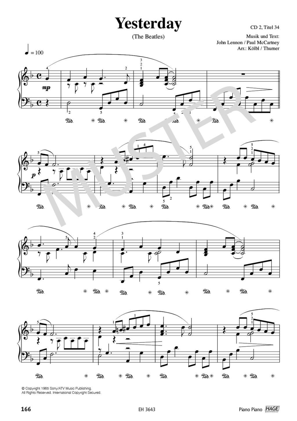 Beispielinhalt (Bild) Piano, Piano