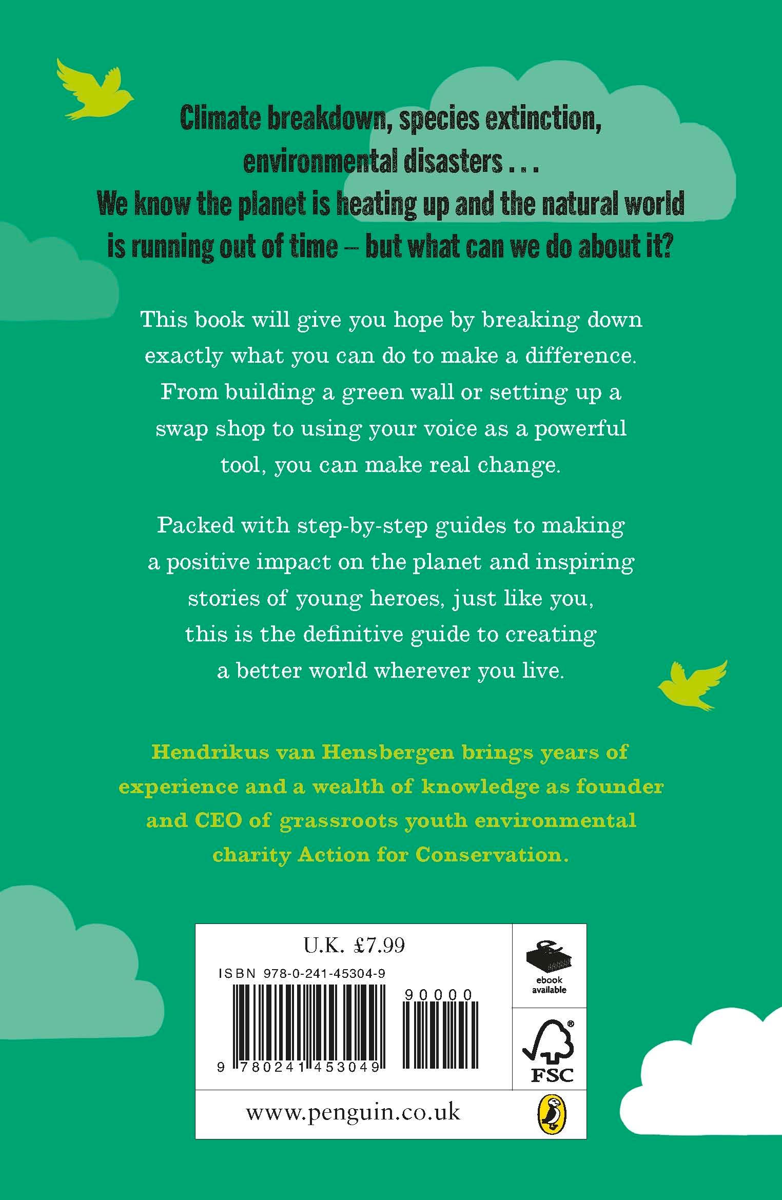 Rückseitencover How You Can Save the Planet