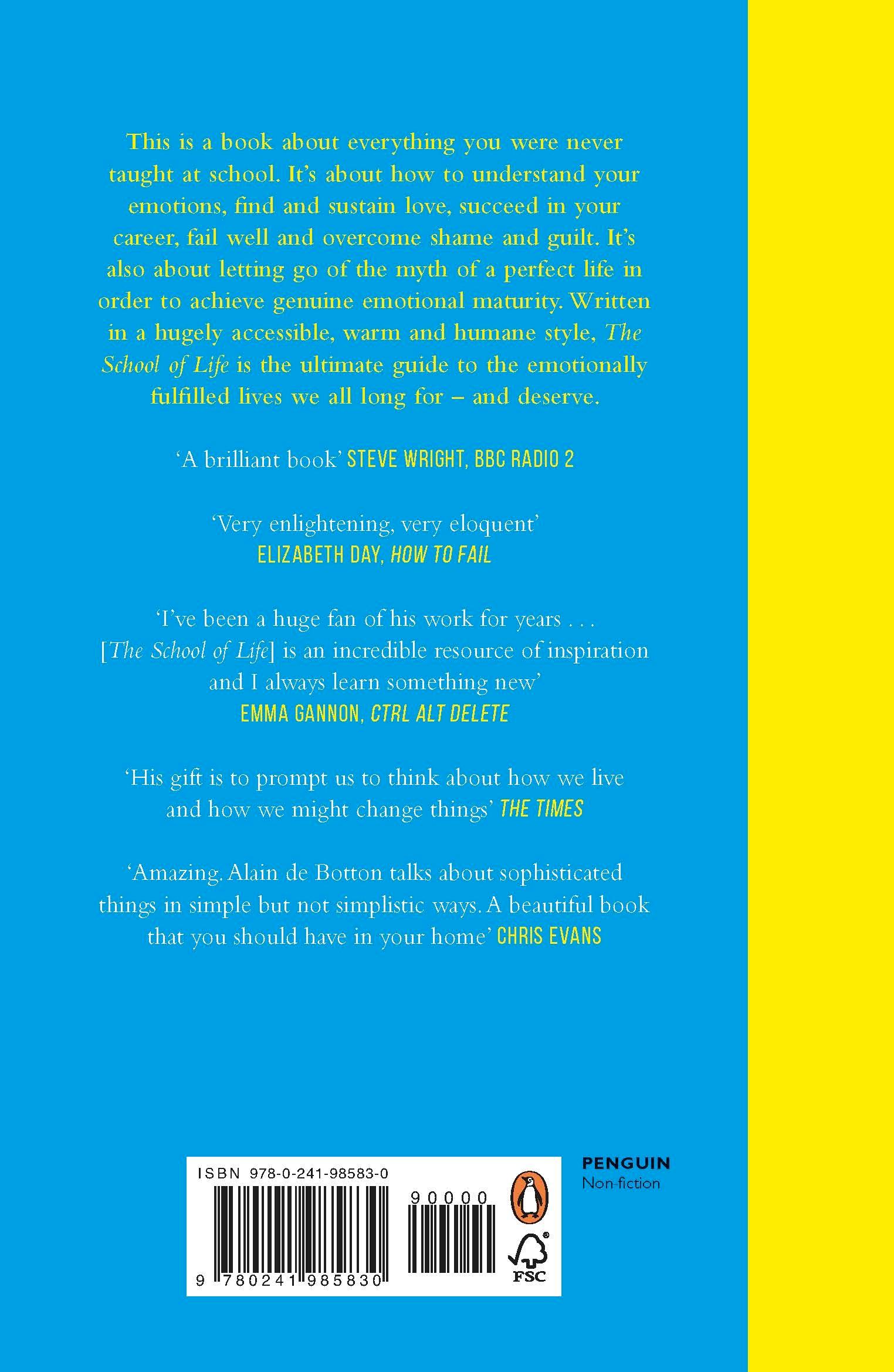 Rückseitencover The School of Life