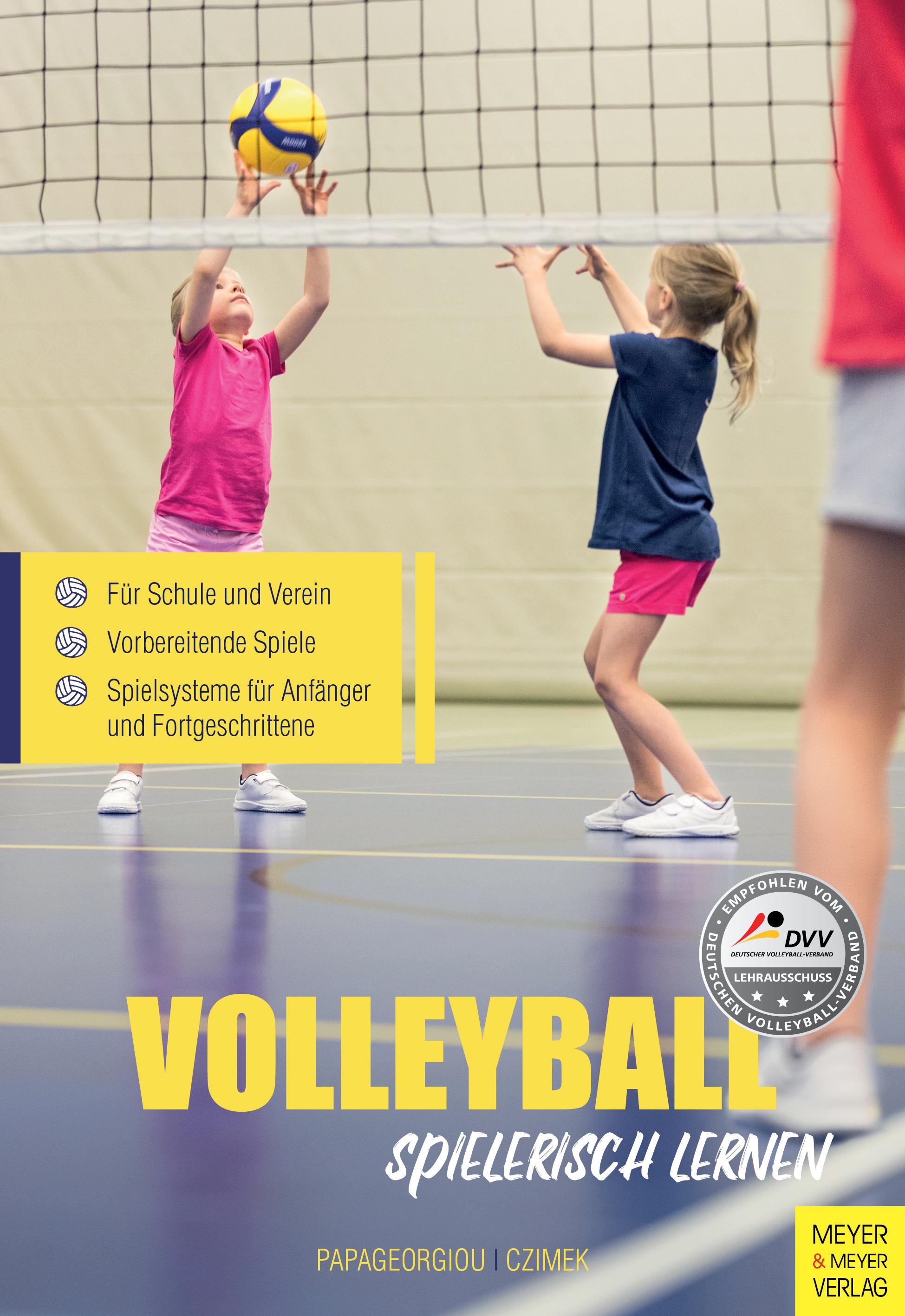 Vorderes Coverbild Volleyball spielerisch lernen