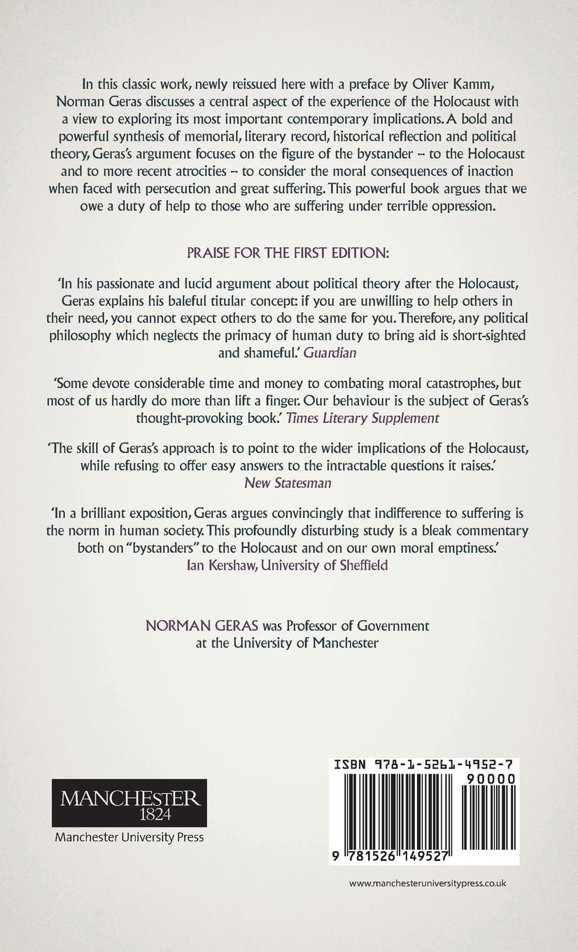 Rückseitencover The contract of mutual indifference