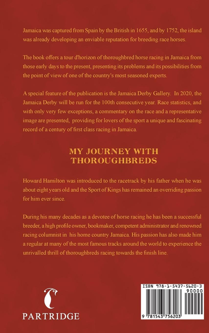 Rückseitencover My Journey with Thoroughbreds