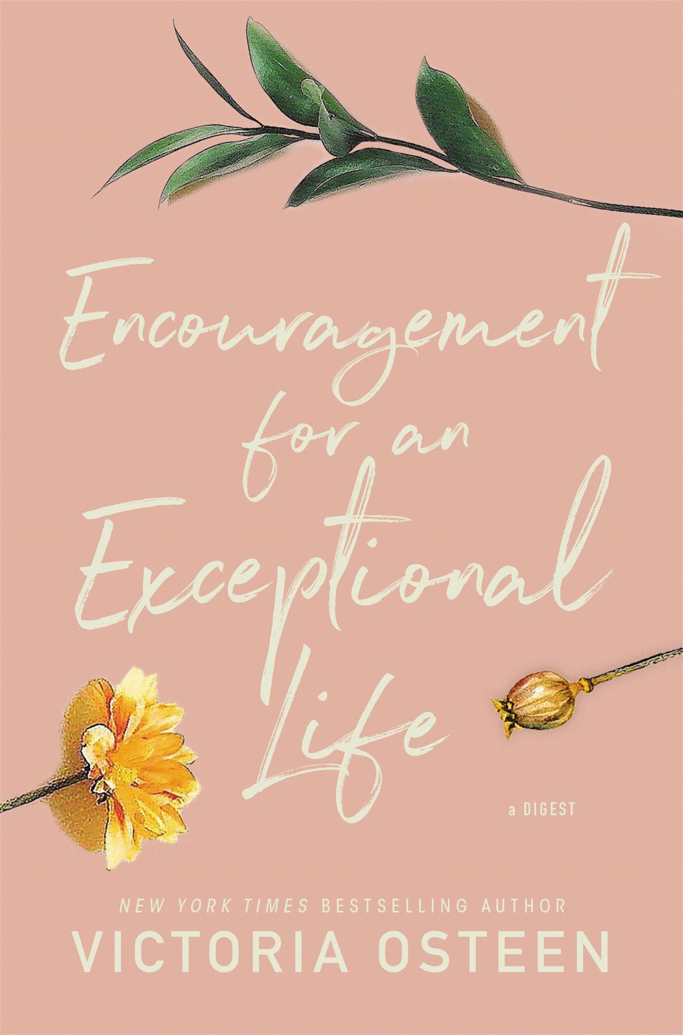 Vorderes Coverbild Encouragement for an Exceptional Life