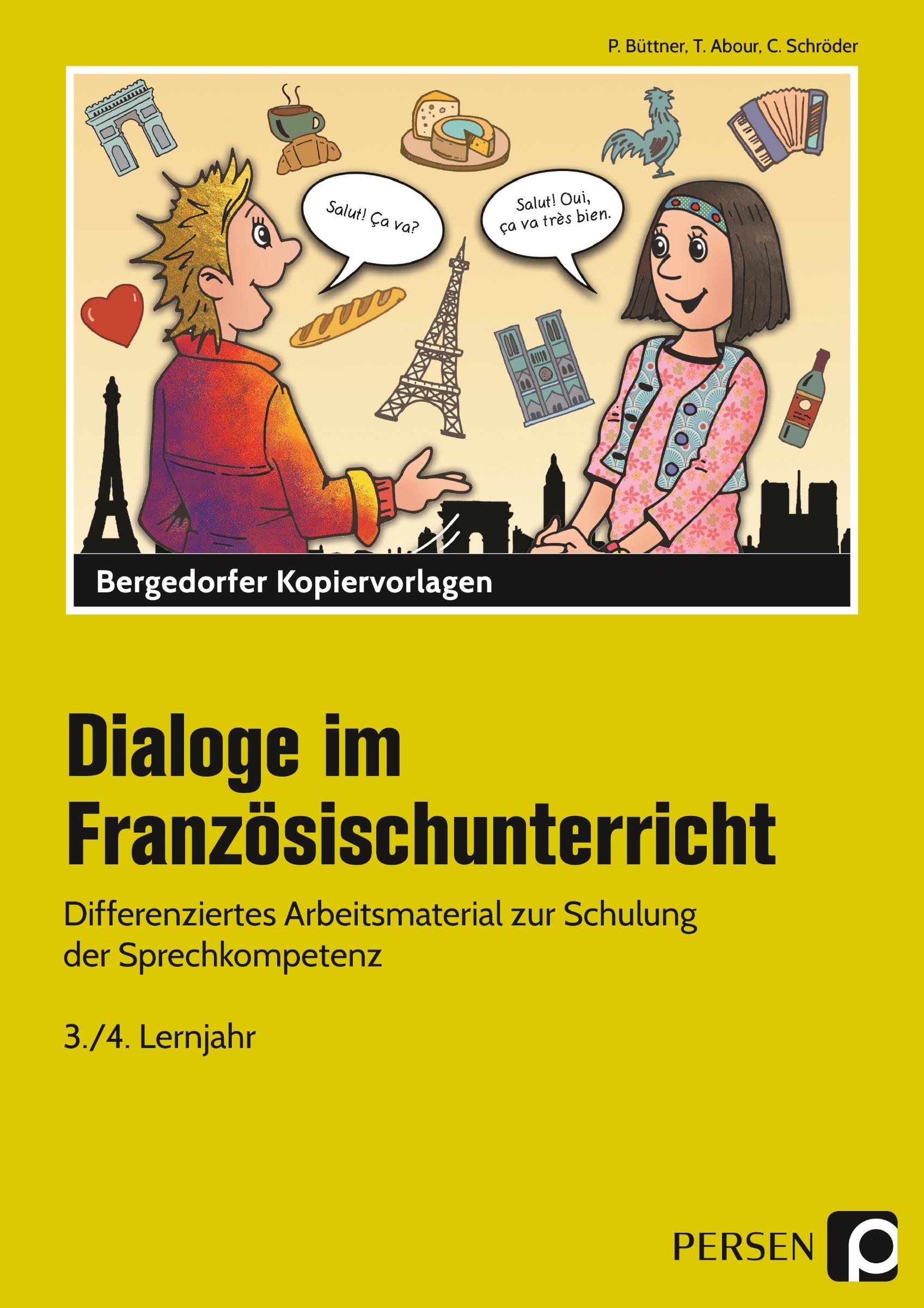 Vorderes Coverbild Dialoge im Französischunterricht - 3./4. Lernjahr