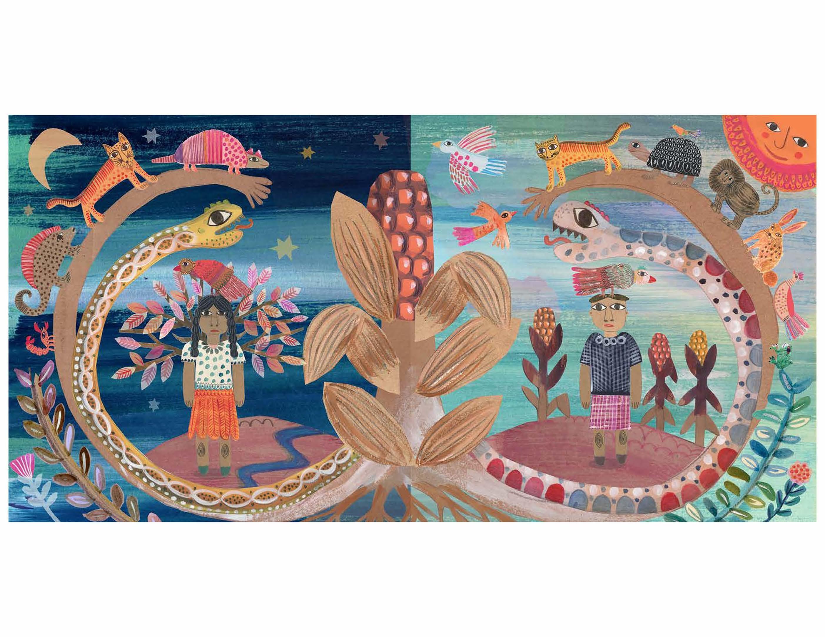 Beispielinhalt (Bild) Popol Vuh