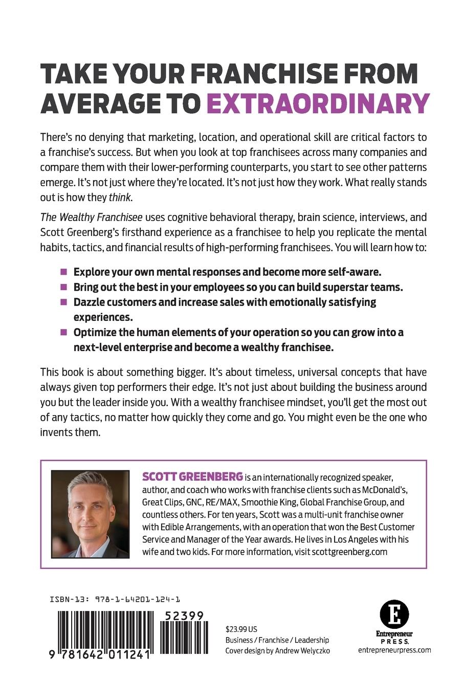 Rückseitencover The Wealthy Franchisee