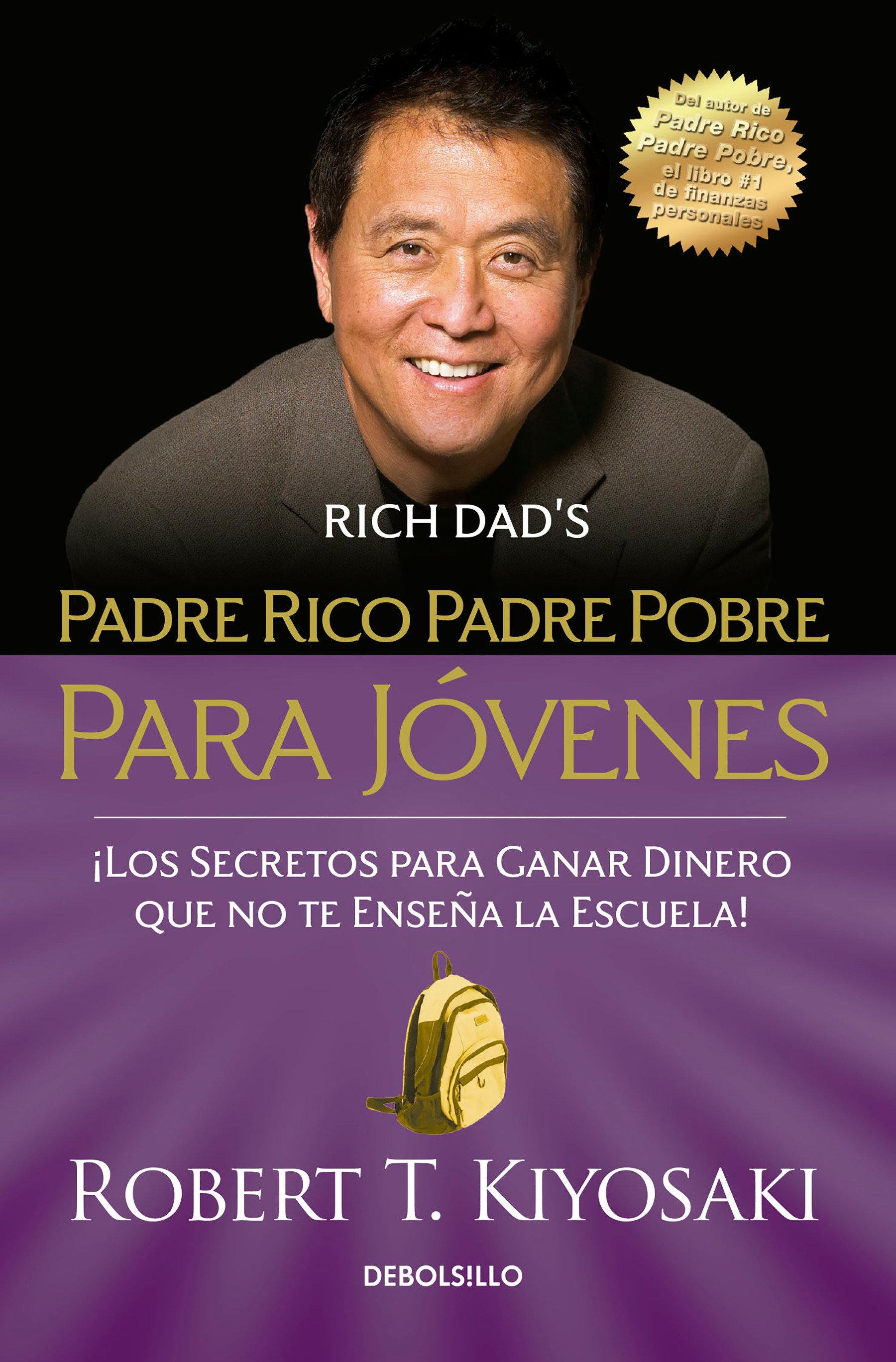 Vorderes Coverbild Padre Rico Padre Pobre Para Jóvenes