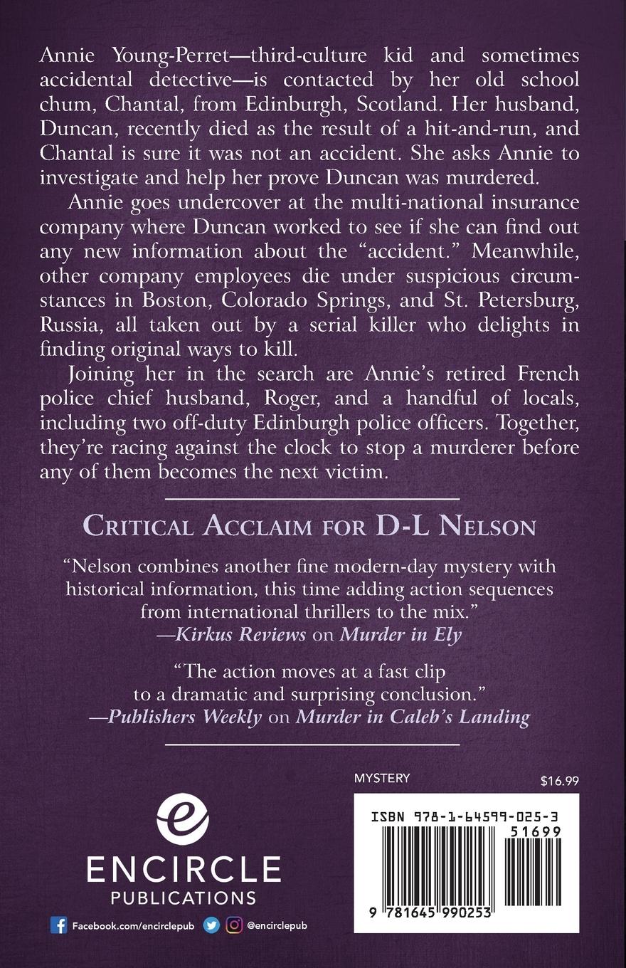 Rückseitencover Murder in Edinburgh