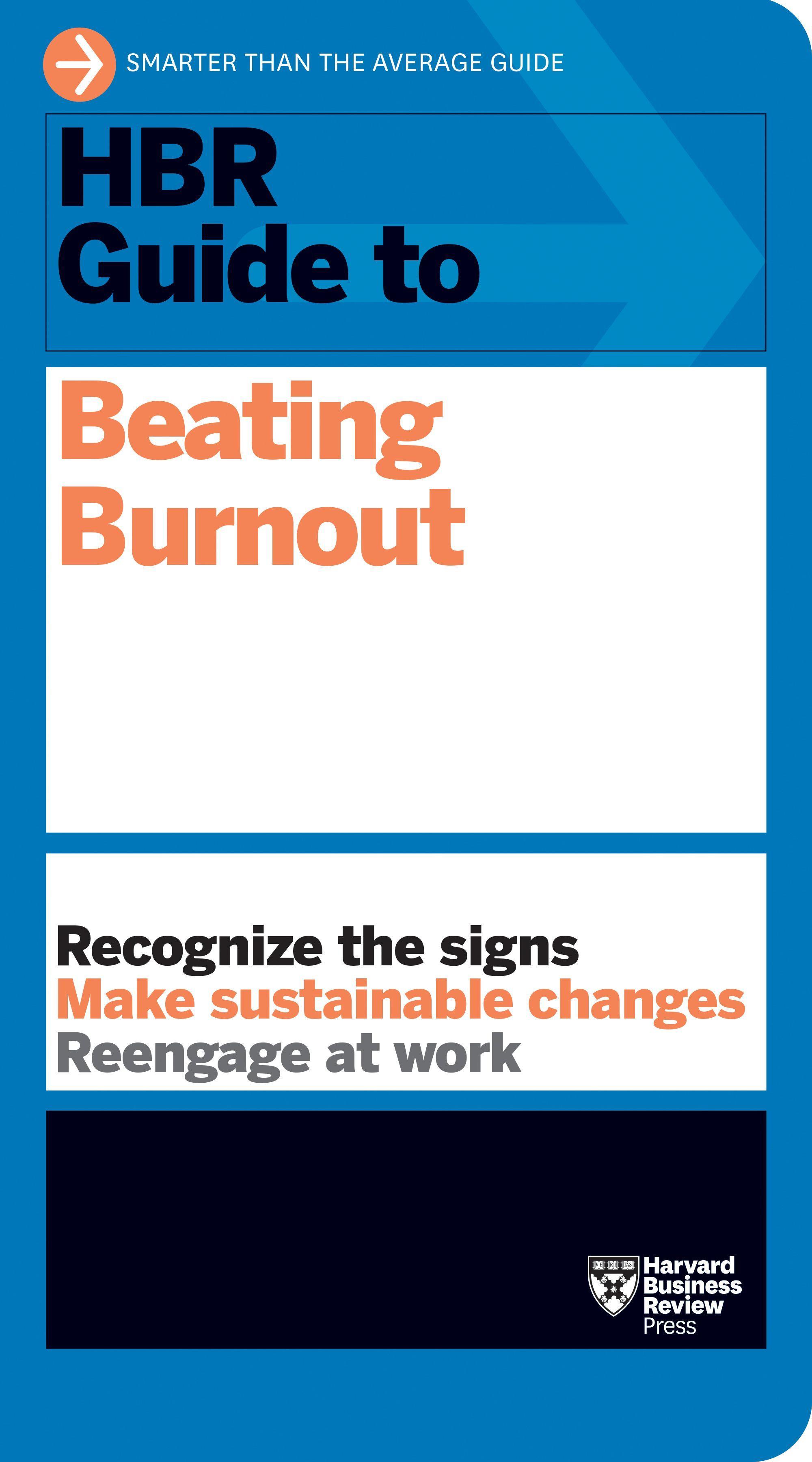 Vorderes Coverbild HBR Guide to Beating Burnout