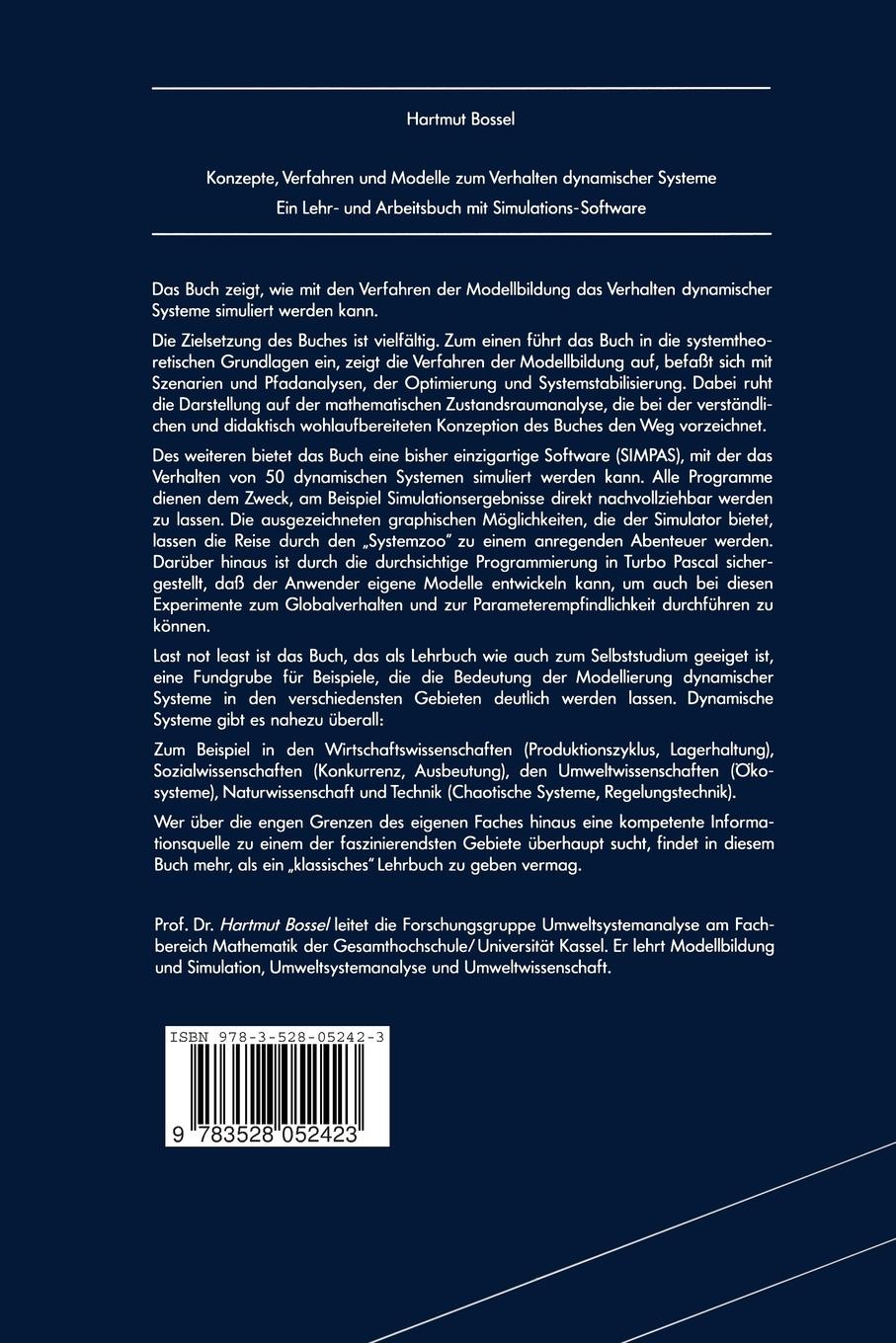 Rückseitencover Modellbildung und Simulation