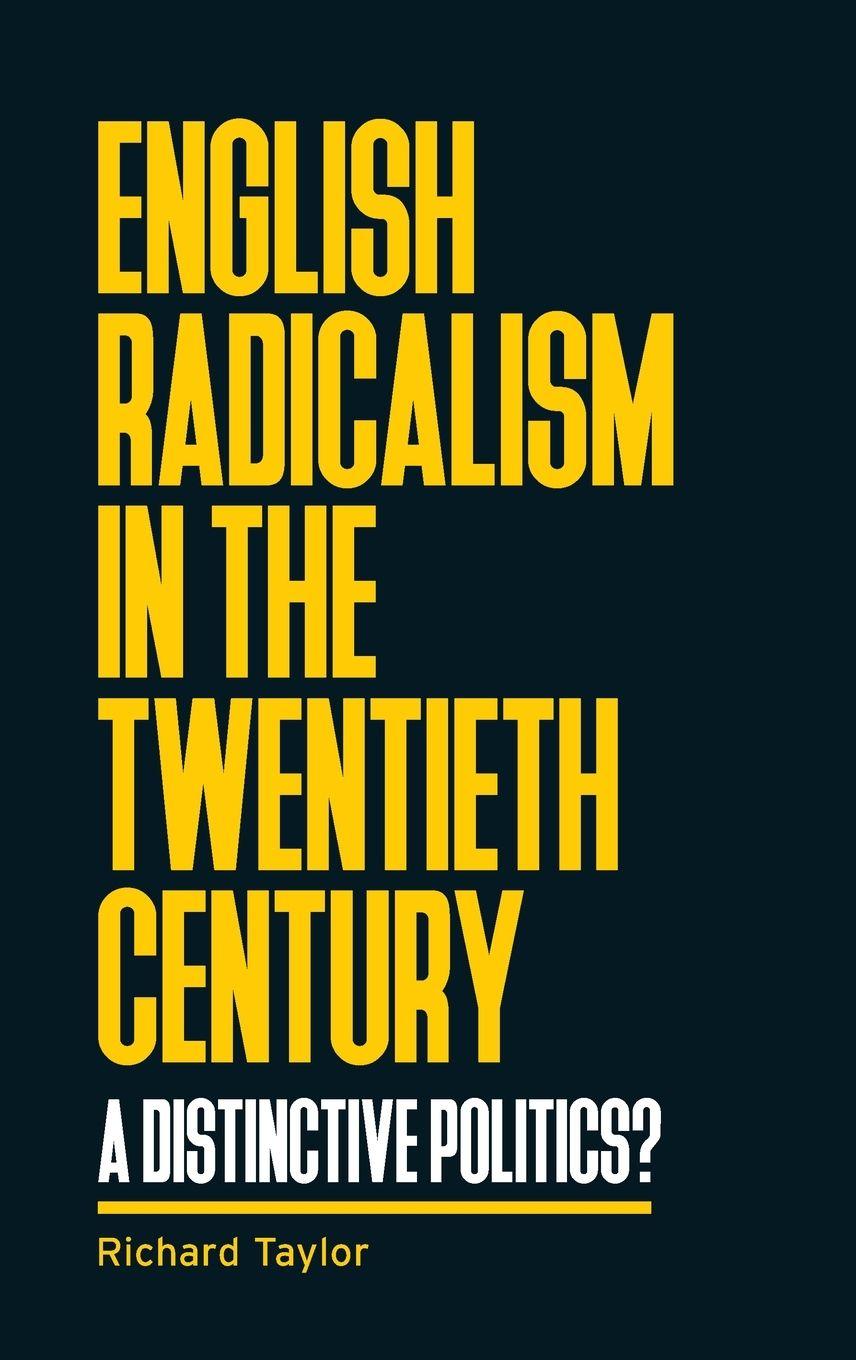 Vorderes Coverbild English radicalism in the twentieth century