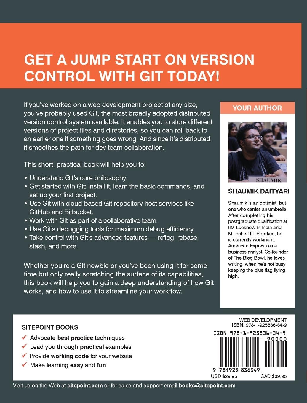 Rückseitencover Jump Start Git