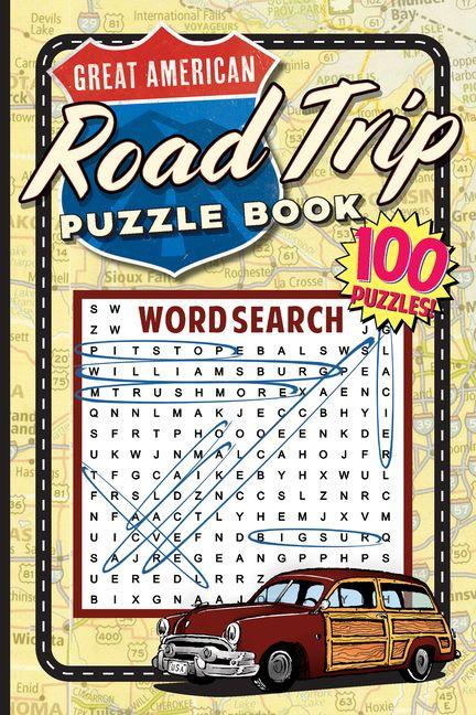 Vorderes Coverbild Great American Road Trip Puzzle Book