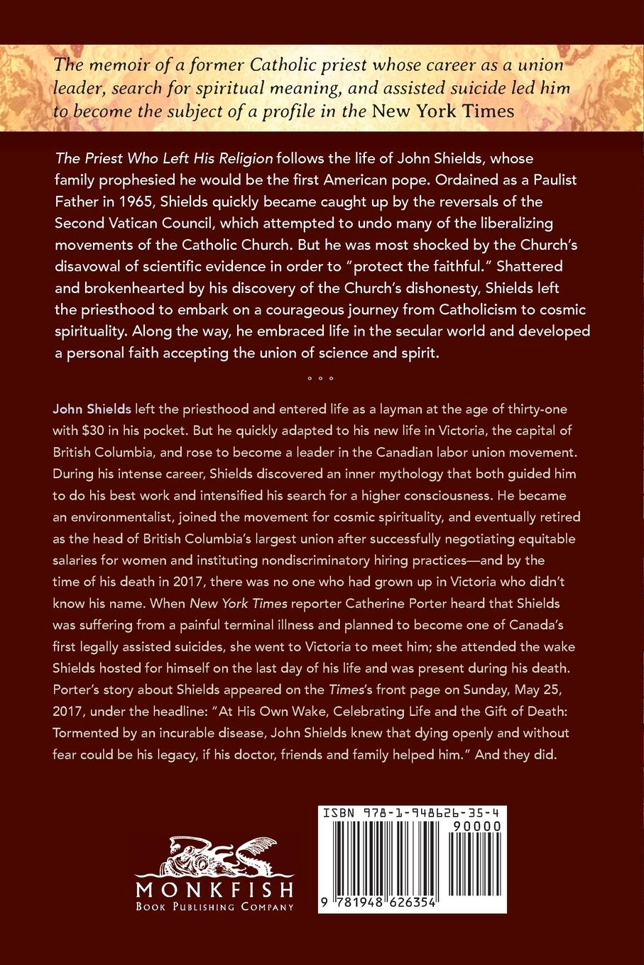 Rückseitencover The Priest Who Left His Religion