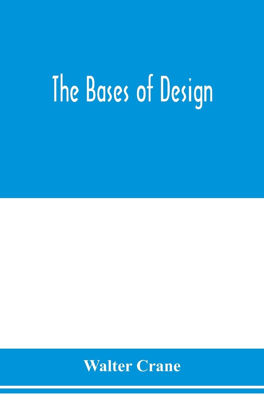 Vorderes Coverbild The bases of design