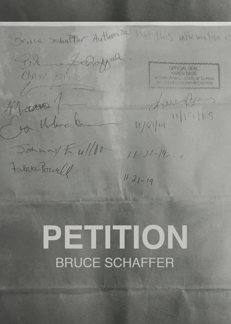 Vorderes Coverbild Petition