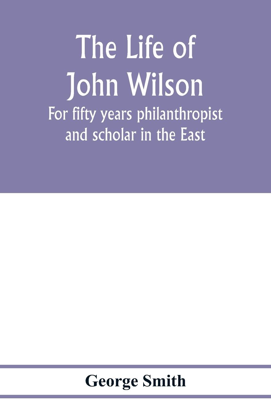 Vorderes Coverbild The life of John Wilson