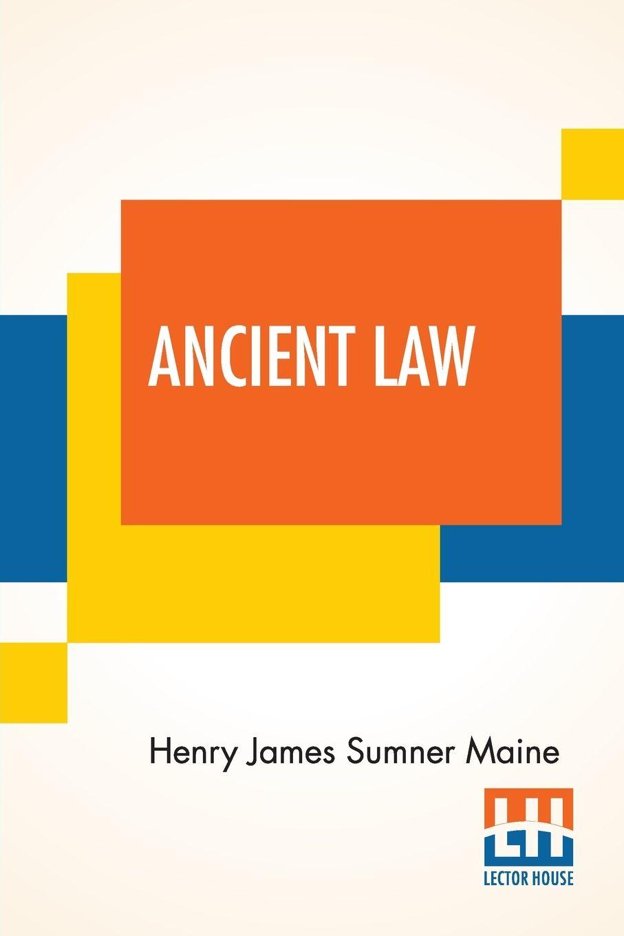 Vorderes Coverbild Ancient Law