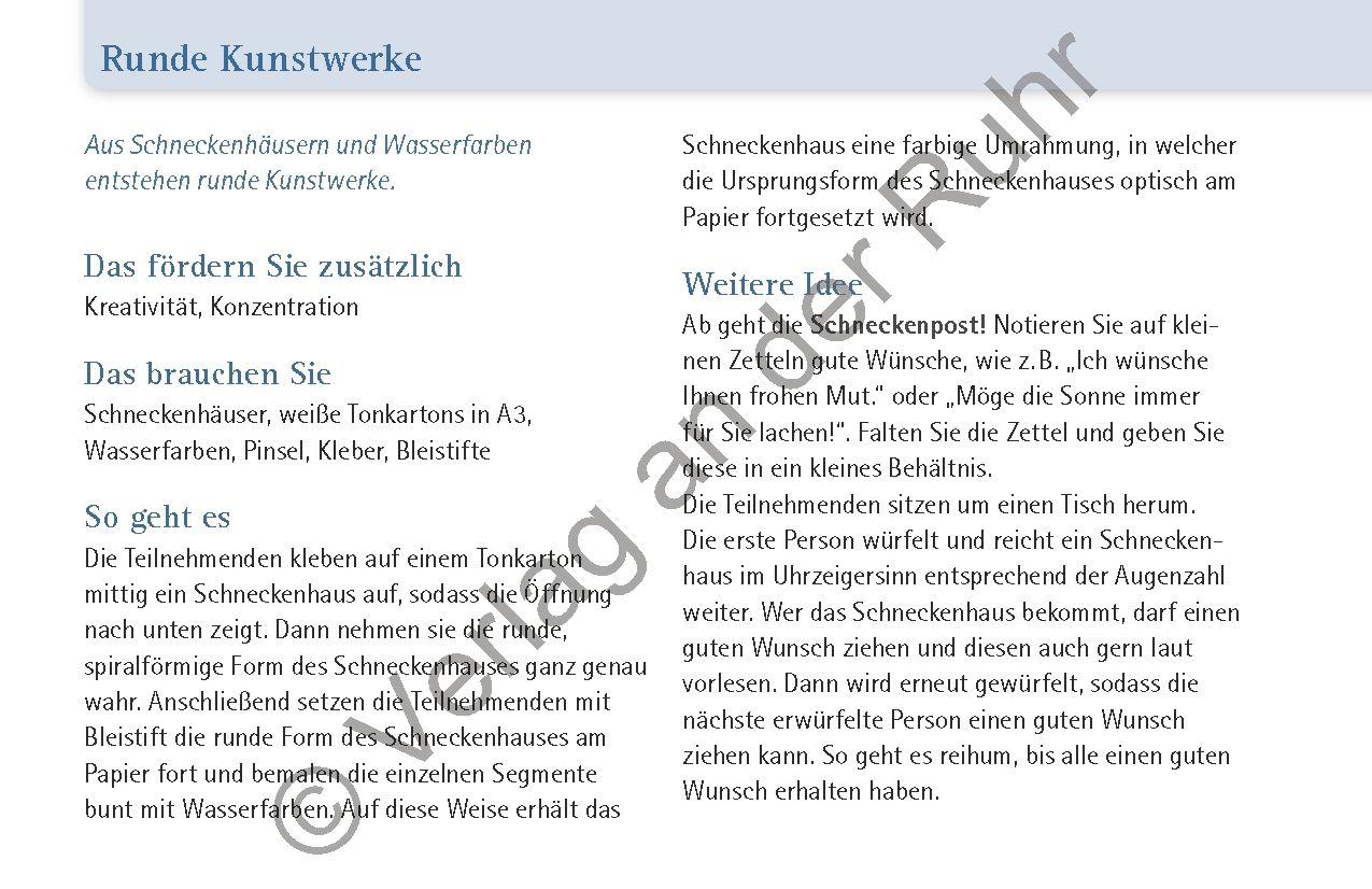 Beispielinhalt (Bild) 10-Minuten-Aktivierungen mit Naturmaterialien