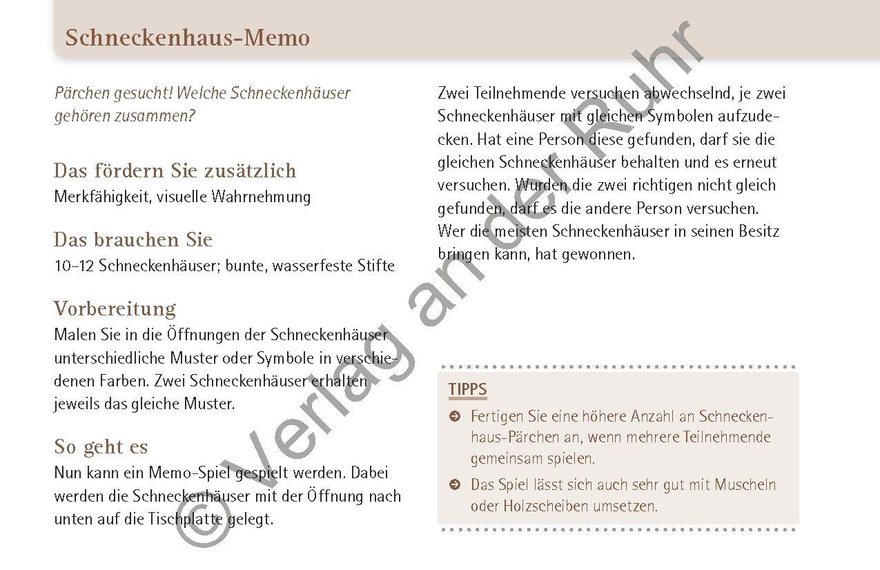 Beispielinhalt (Bild) 10-Minuten-Aktivierungen mit Naturmaterialien