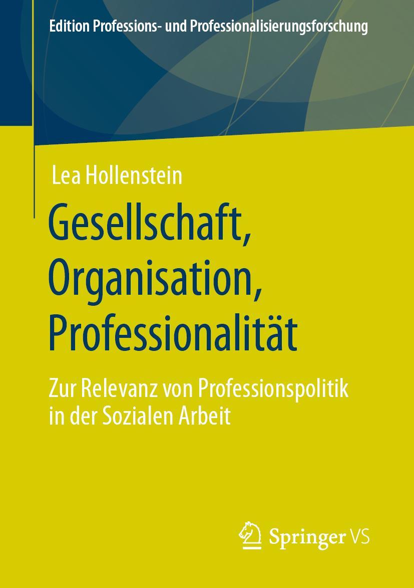 Vorderes Coverbild Gesellschaft, Organisation, Professionalität