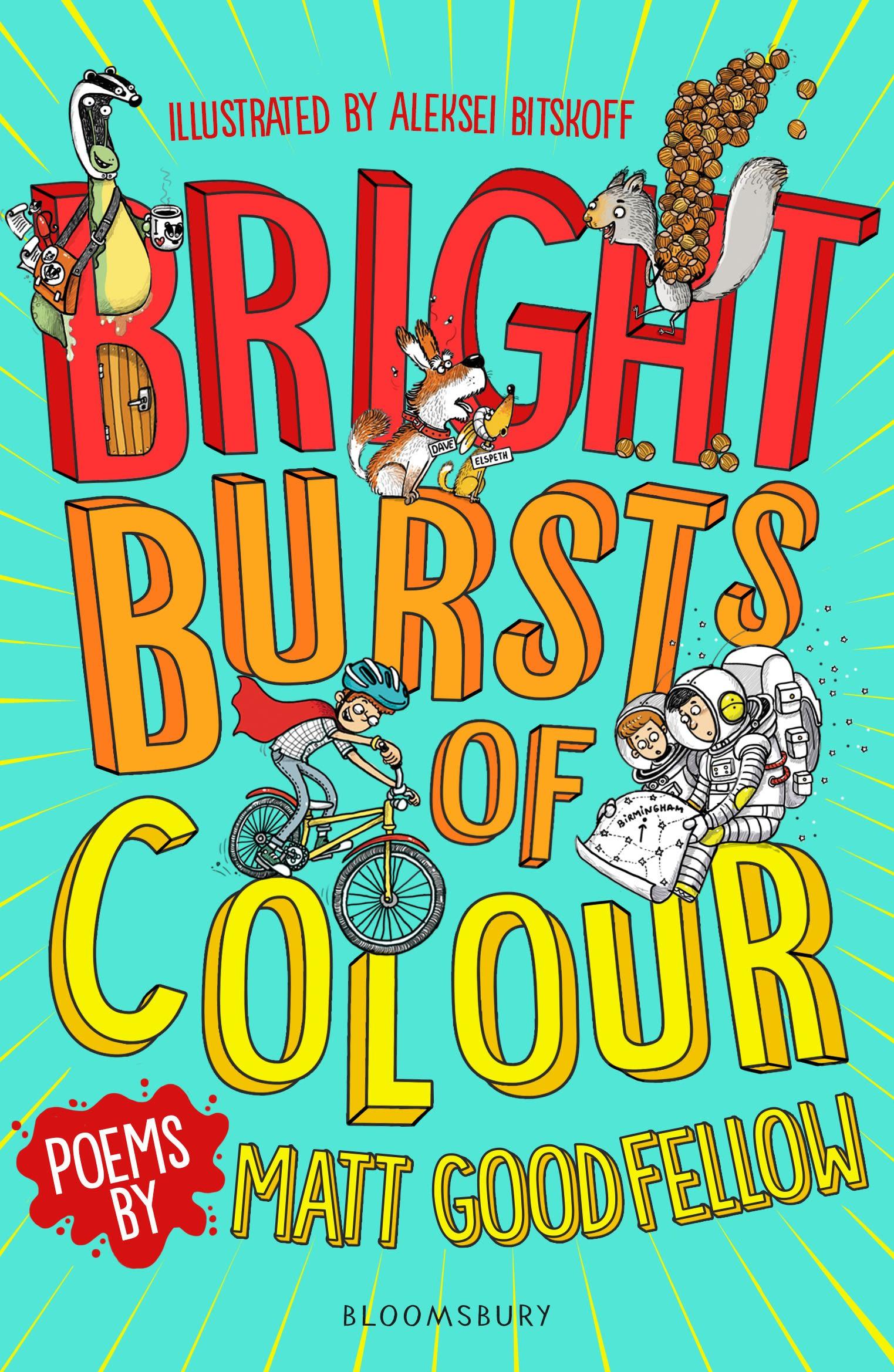Vorderes Coverbild Bright Bursts of Colour
